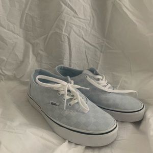 Vans Baby Blue Dotted Checkered